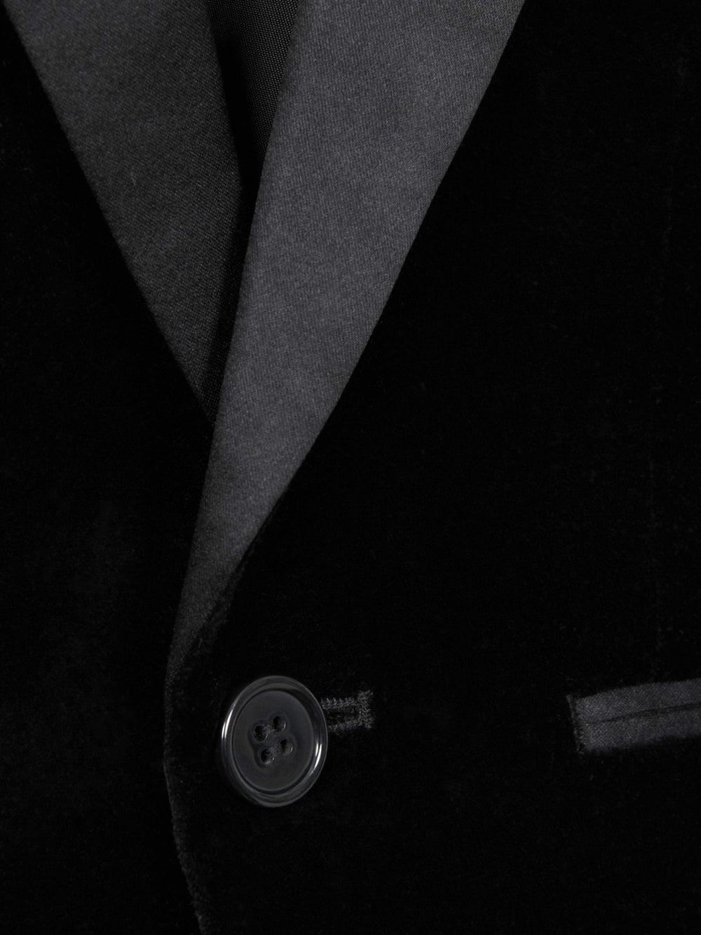 3-9 yrs Single Breasted Velvet Blazer Black | Children & Baby