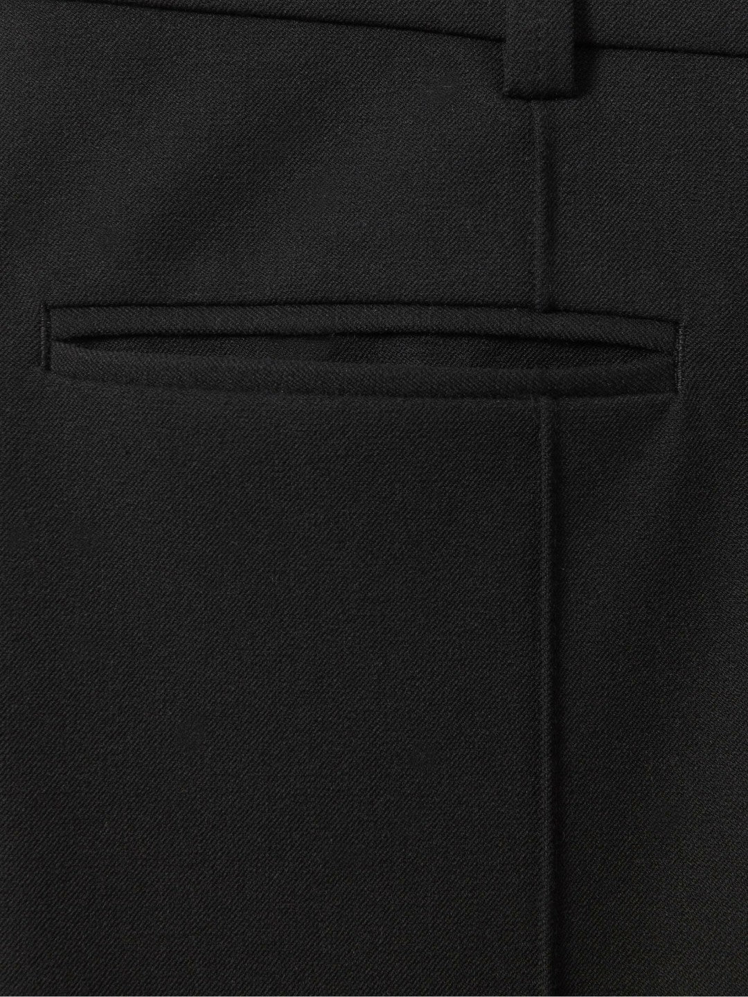 High Rise Flared Trousers Black | Women