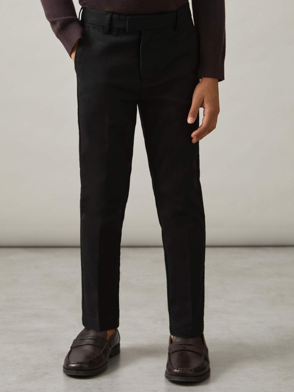 9-13 yrs Slim Fit Tapered Chinos Black | Children & Baby