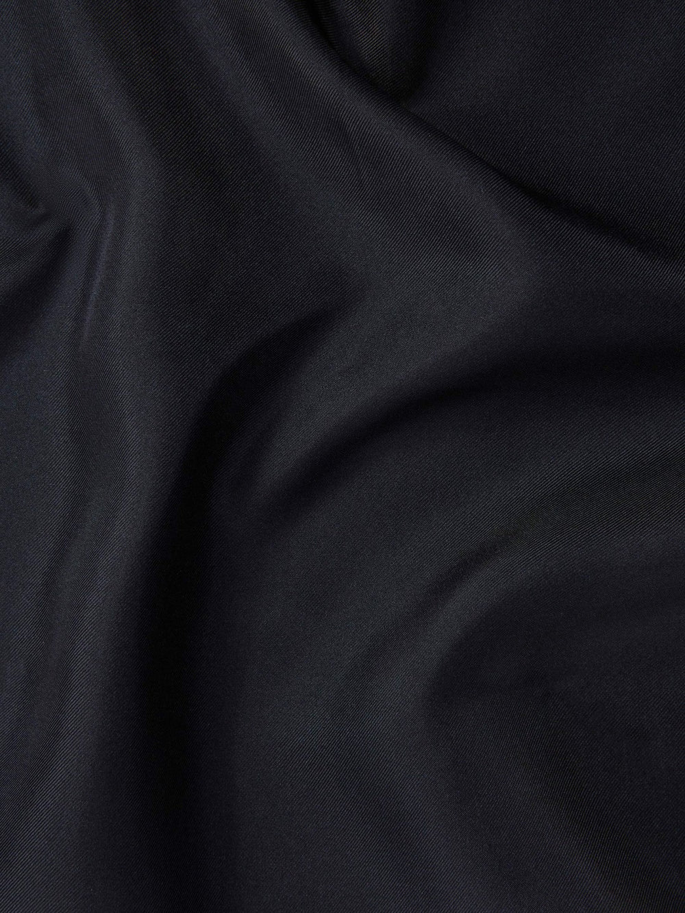 Plain Silk Pocket Square Navy | Men