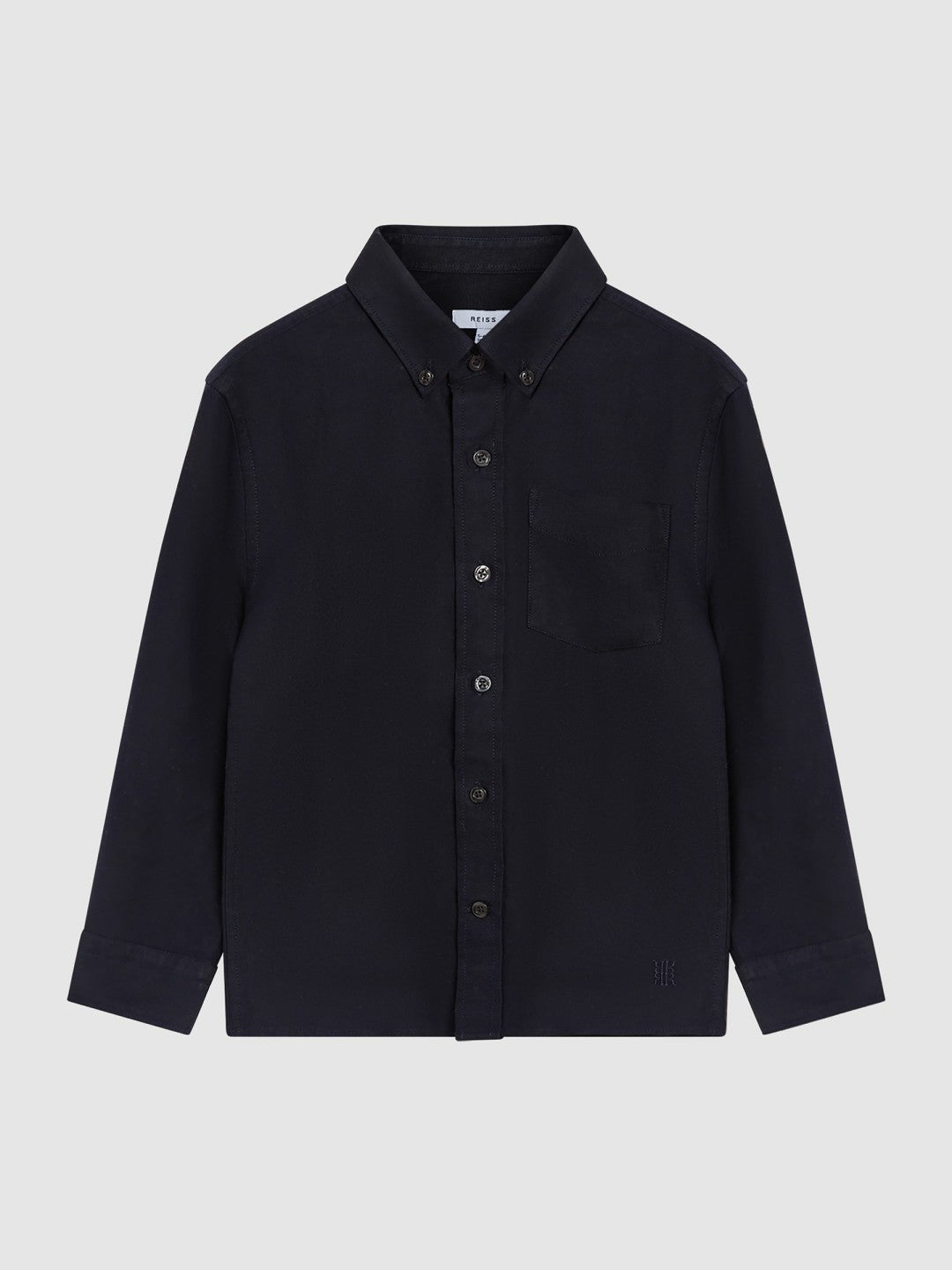 Junior Button Down Oxford Shirt Navy | Children & Baby