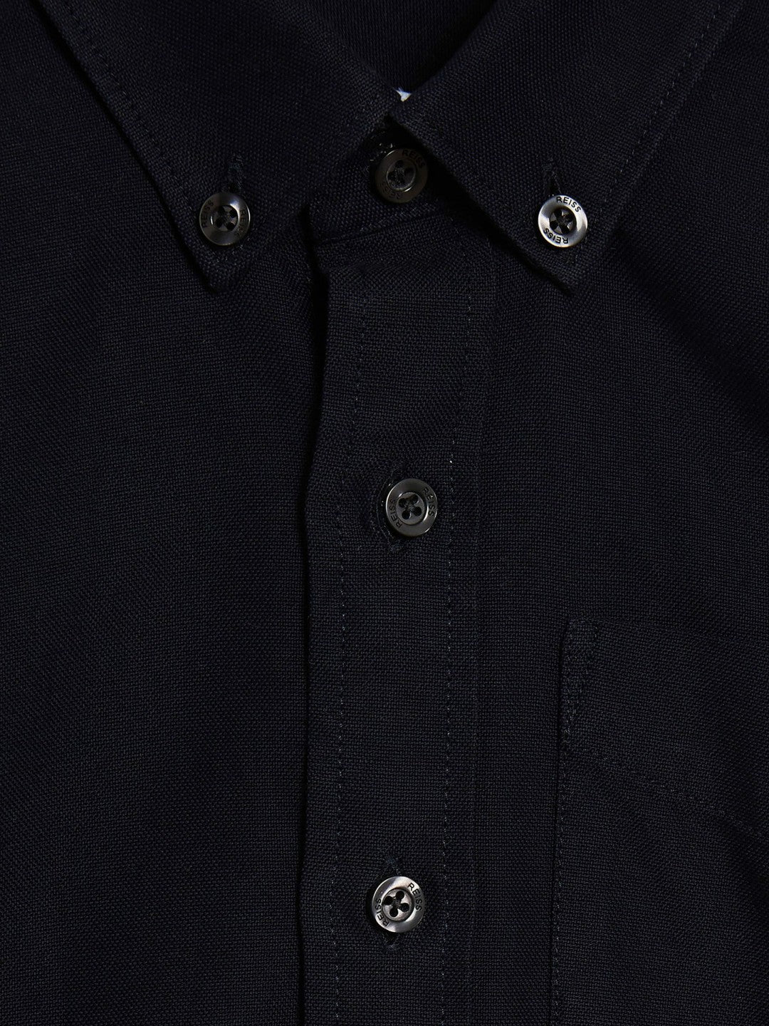 Junior Button Down Oxford Shirt Navy | Children & Baby