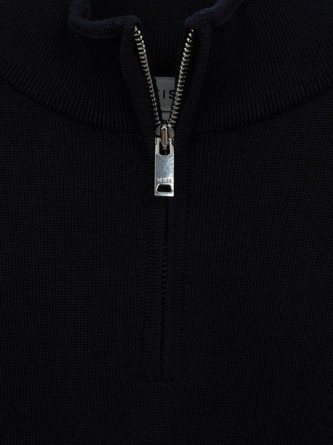 4-9 yrs Merino Wool Zip-Neck Jumper Navy | Children & Baby