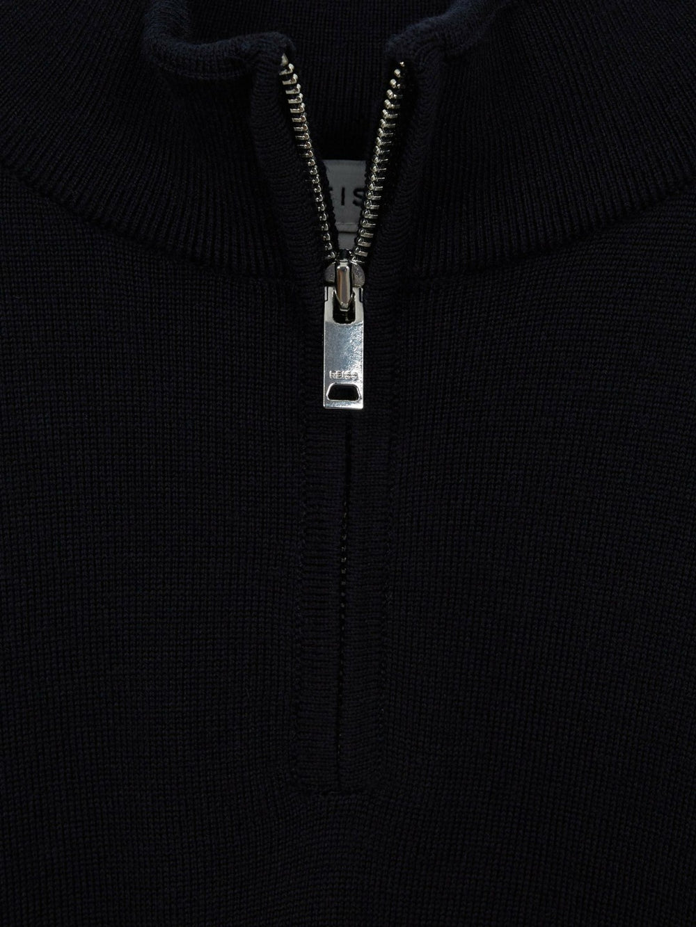 4-9 yrs Merino Wool Zip-Neck Jumper Navy | Children & Baby