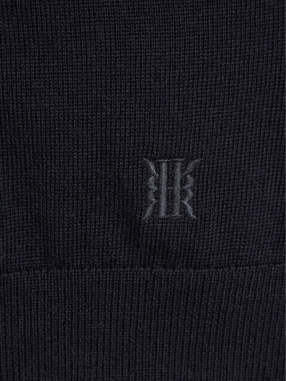 4-9 yrs Merino Wool Zip-Neck Jumper Navy | Children & Baby