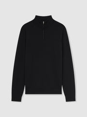 Merino Wool Half-Zip Jumper  | Men