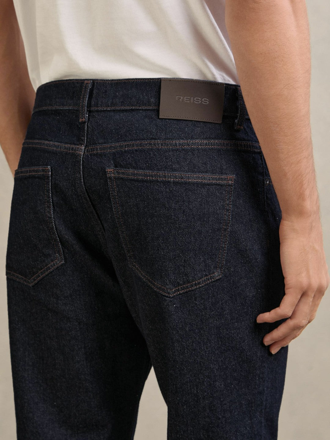 Straight-Leg Jeans Raw Indigo | Men