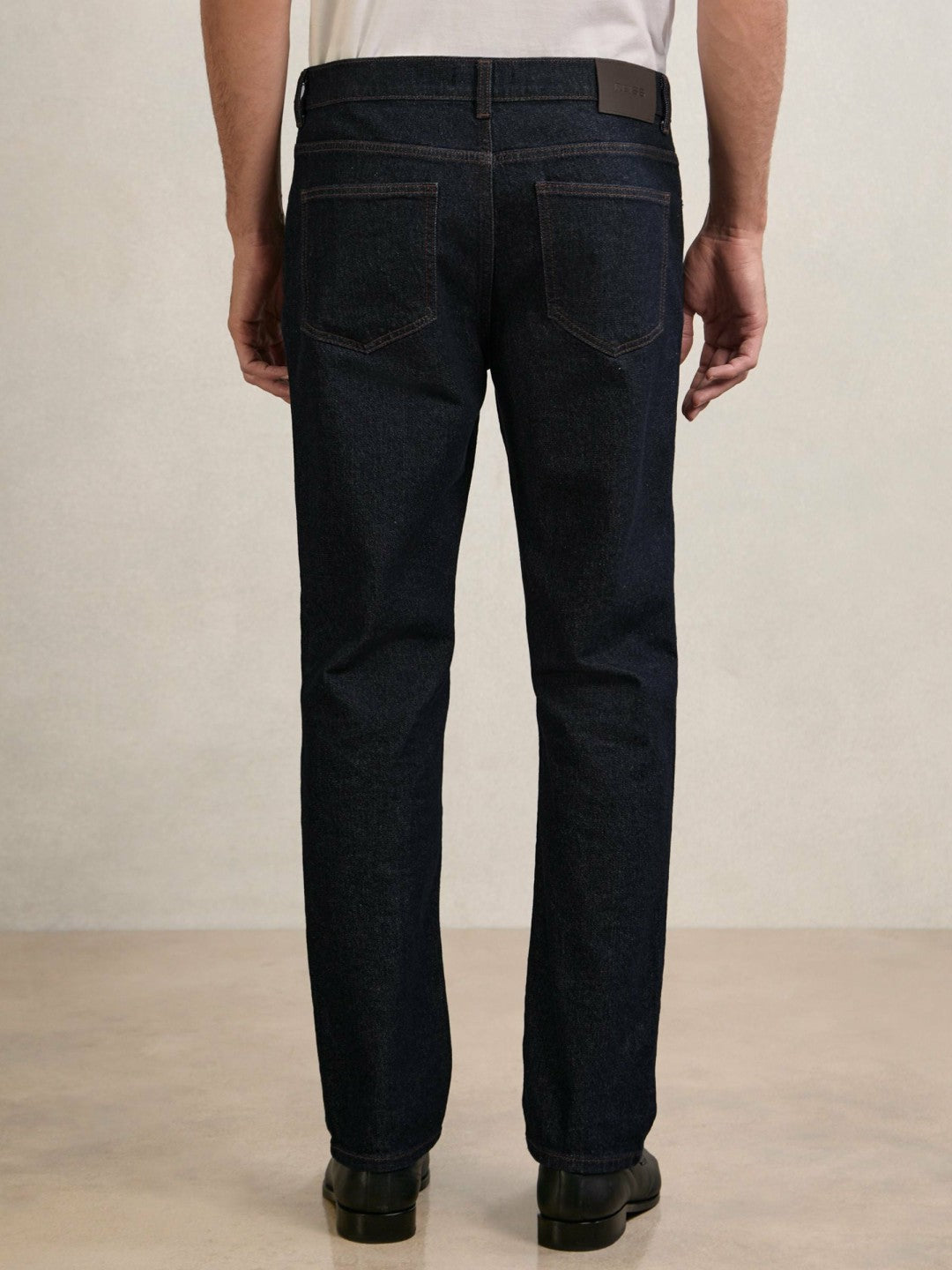 Straight-Leg Jeans Raw Indigo | Men