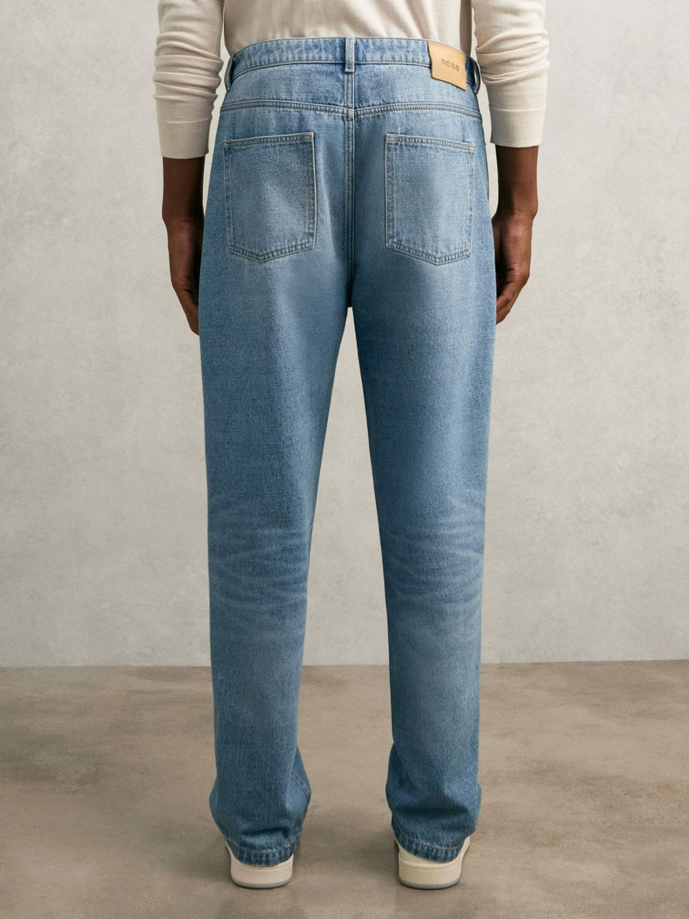 Loose-Fit Jeans Light Blue Wash | Men