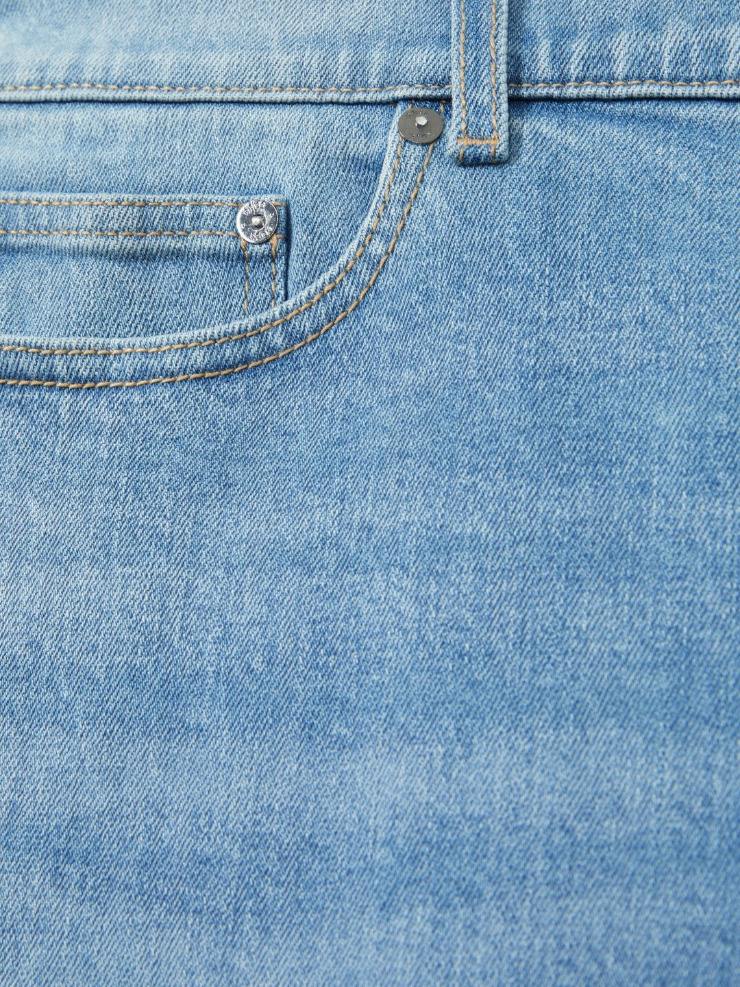 Cotton-Stretch Slim-Fit Jeans Light Blue Wash | Men