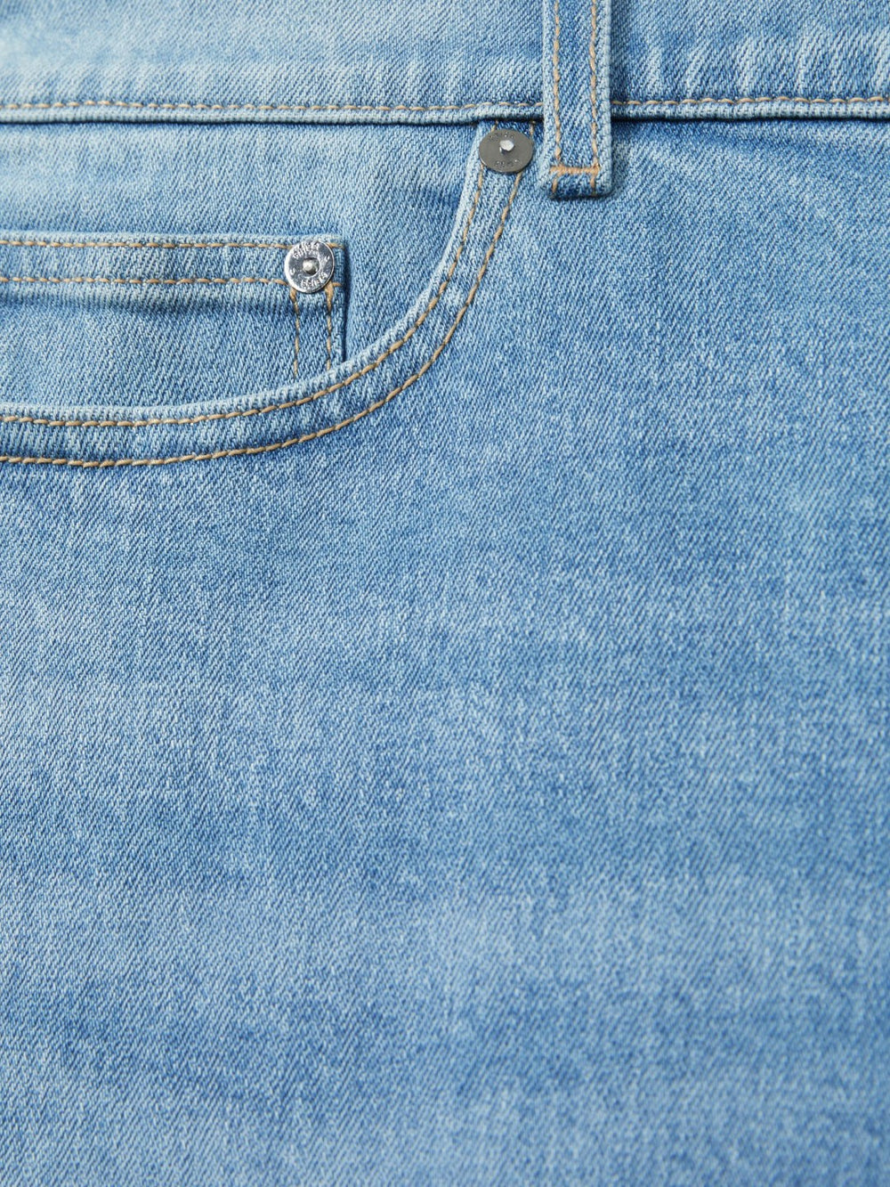 Cotton-Stretch Slim-Fit Jeans Light Blue Wash | Men