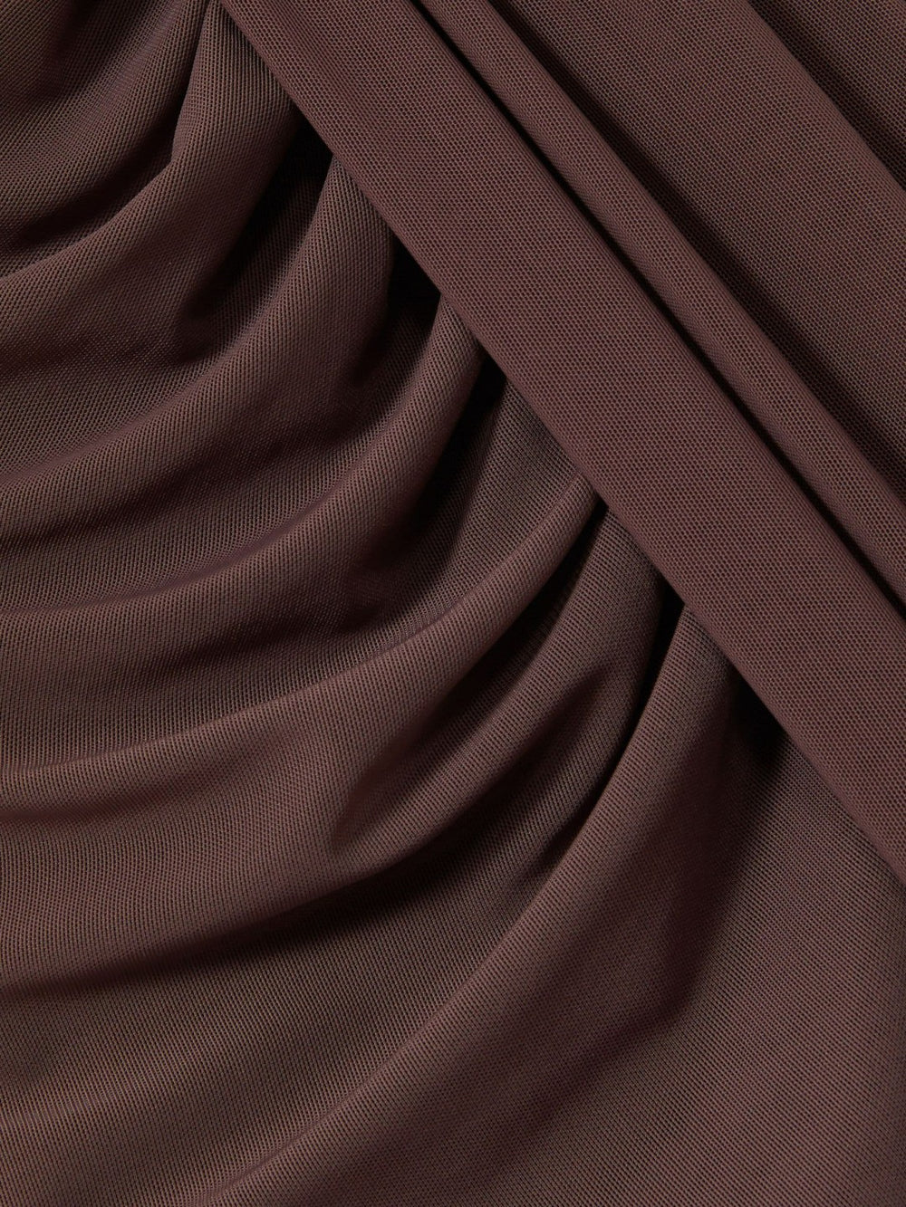 Sheer Ruched Maxi Dress Taupe | Women