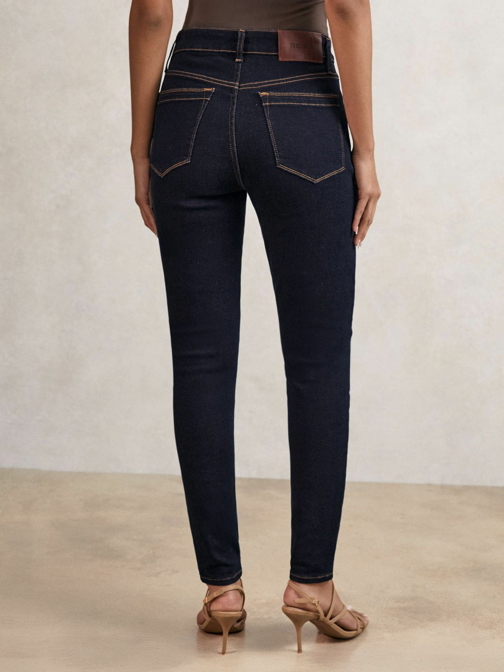 Petite Skinny Jeans Dark Blue | Women