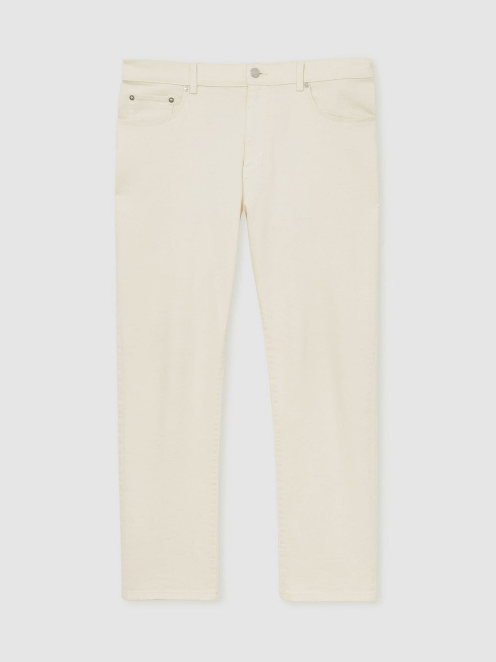 Straight-Leg Jeans White | Men