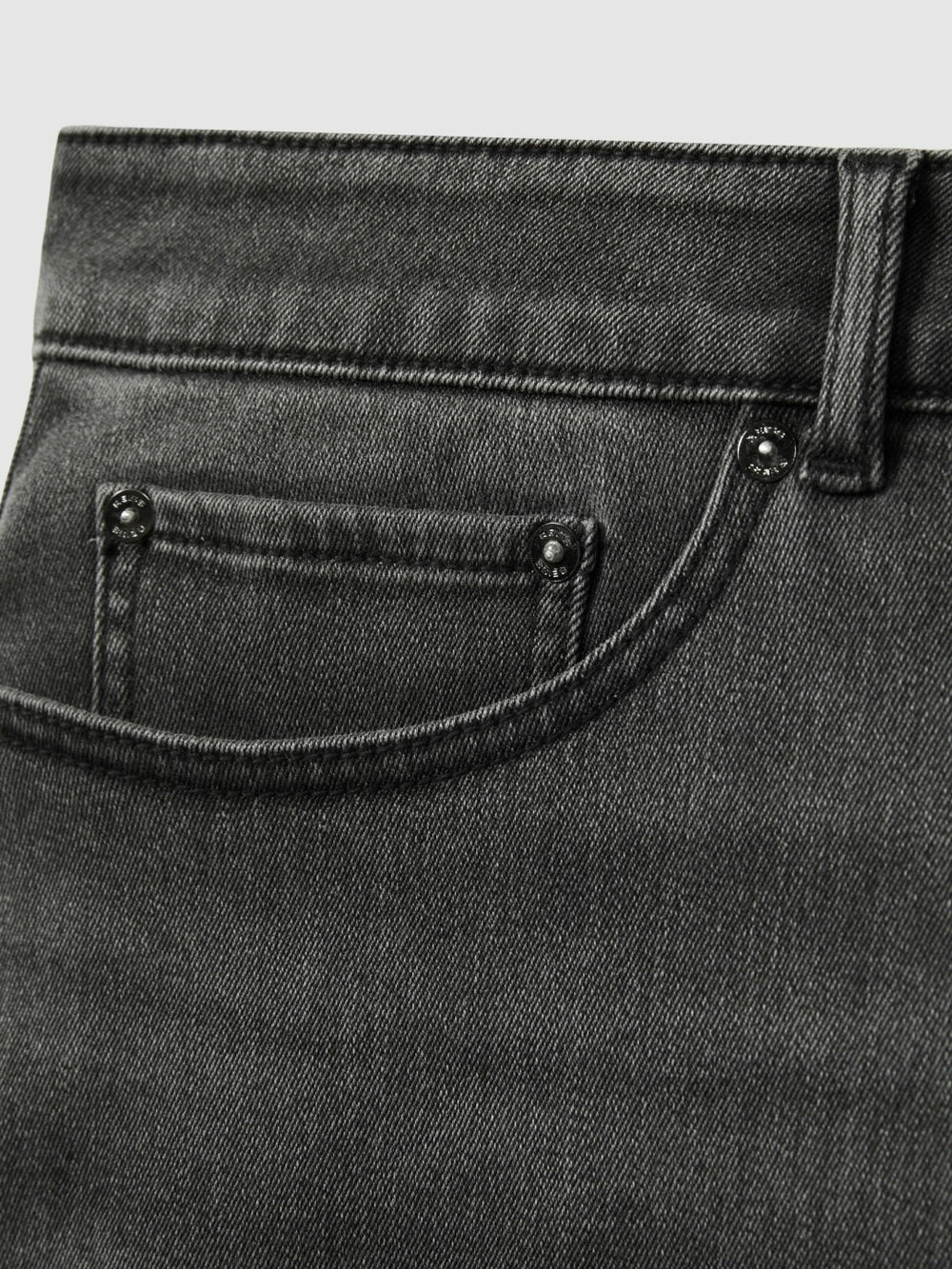 Relaxed-Fit Cropped Jeans Washed Black | Men