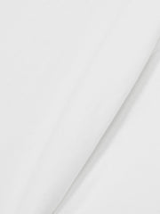 9-13 yrs Cotton-Jersey Roll-Neck Top with Stretch Ivory | Children & Baby