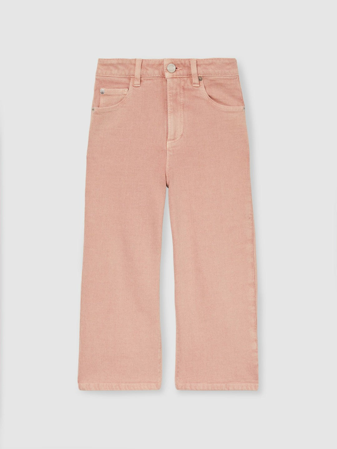 9-13 yrs Wide-Leg Jeans Pink | Children & Baby