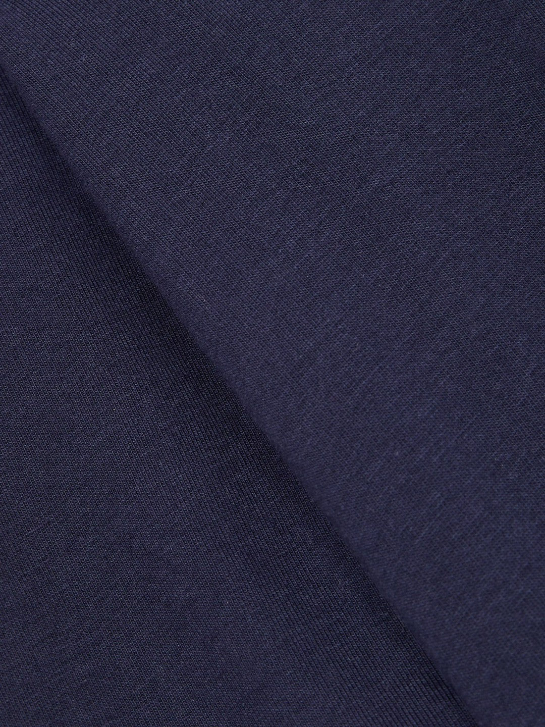 4-9 yrs Cotton-Jersey Roll-Neck Top with Stretch Navy | Children & Baby