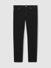 Cotton-Stretch Slim-Fit Jeans Stay Black | Men