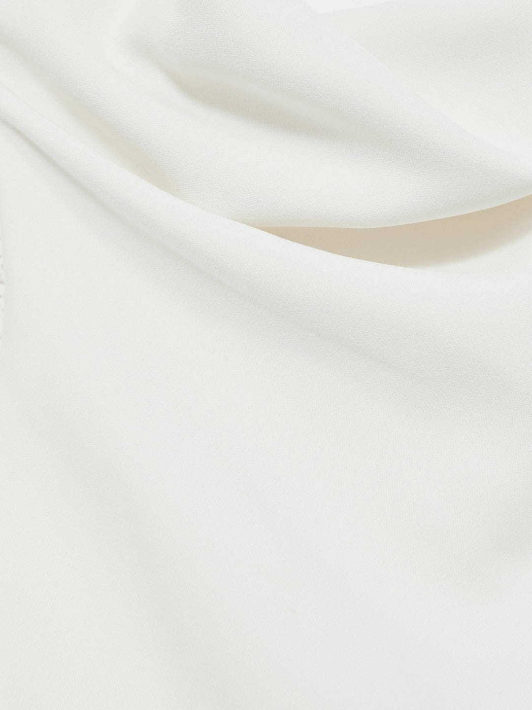 13-14 yrs High-Neck Drape Back Dress Ivory | Children & Baby