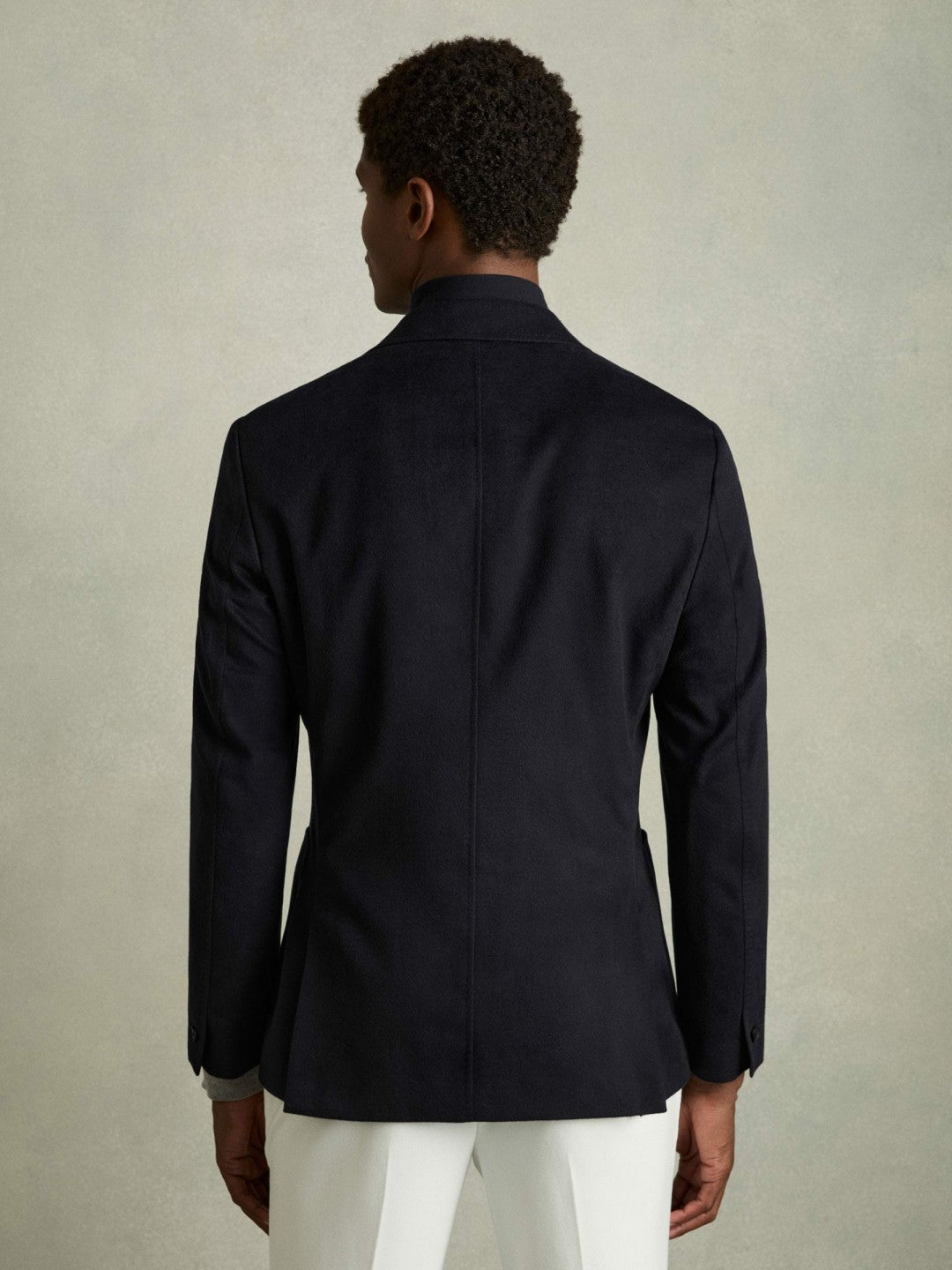 Single-Breasted Blazer With Gilet Insert Regular-Fit Navy | Men