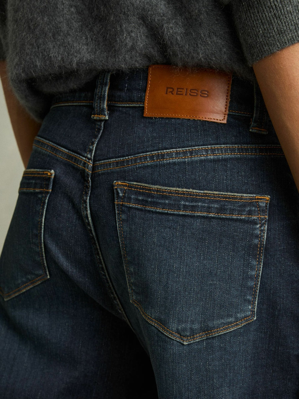 Petite Denim Culotte Jeans Dark Blue | Women