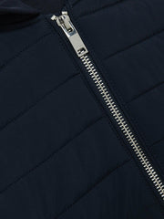 9-13 yrs Interlock Hybrid Hooded Puffer Jacket Navy | Children & Baby