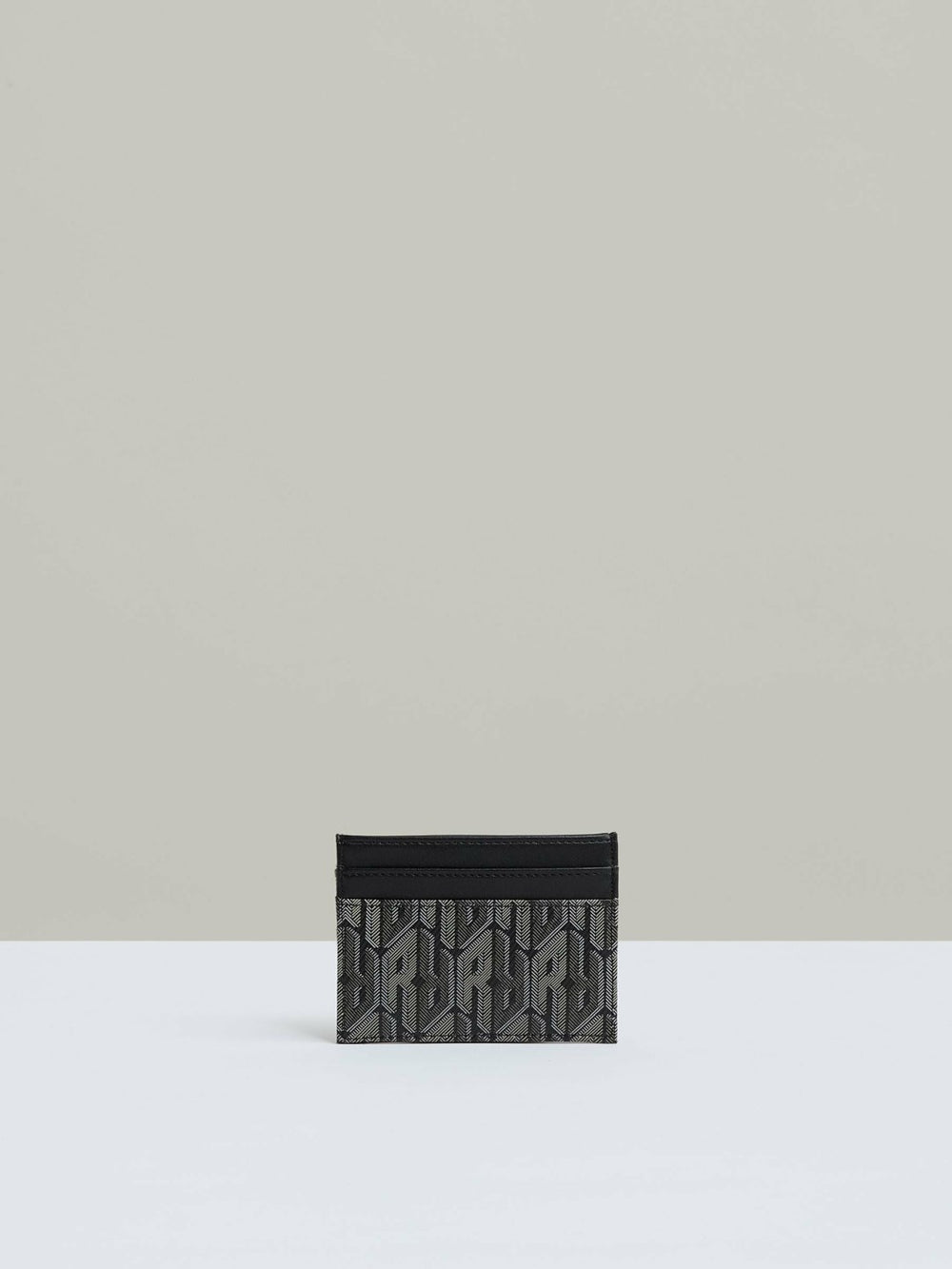 Monogram Canvas Card Holder Black | Men