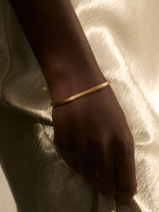 Contour Hinged Cuff Gold | Women