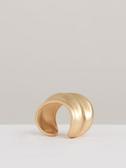Sculptural Cuff Gold | Women