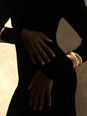 Sculptural Cuff Gold | Women