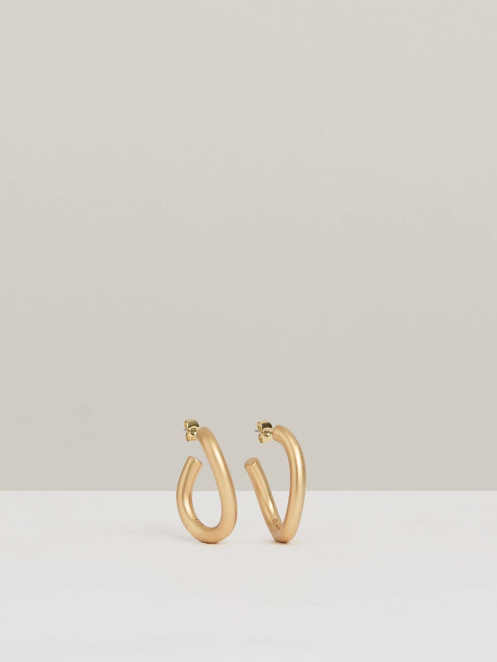 Wave Hoop Earrings Gold | Women