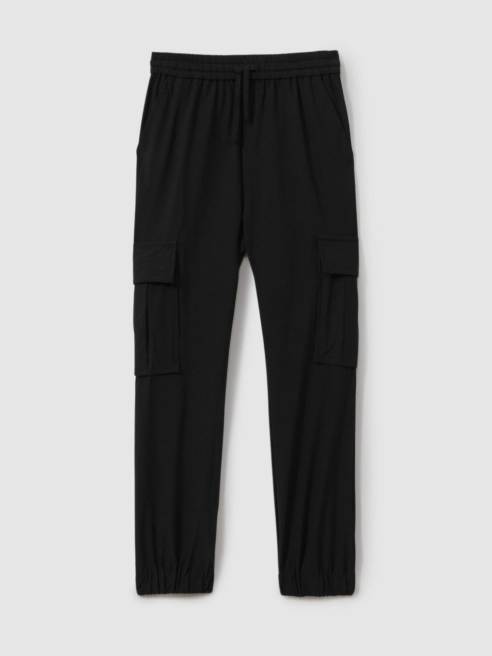 9-14 yrs Technical Drawstring Trousers Black | Children & Baby
