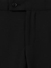 3-9 yrs Wool-Blend Tuxedo-Stripe Trousers Black | Children & Baby