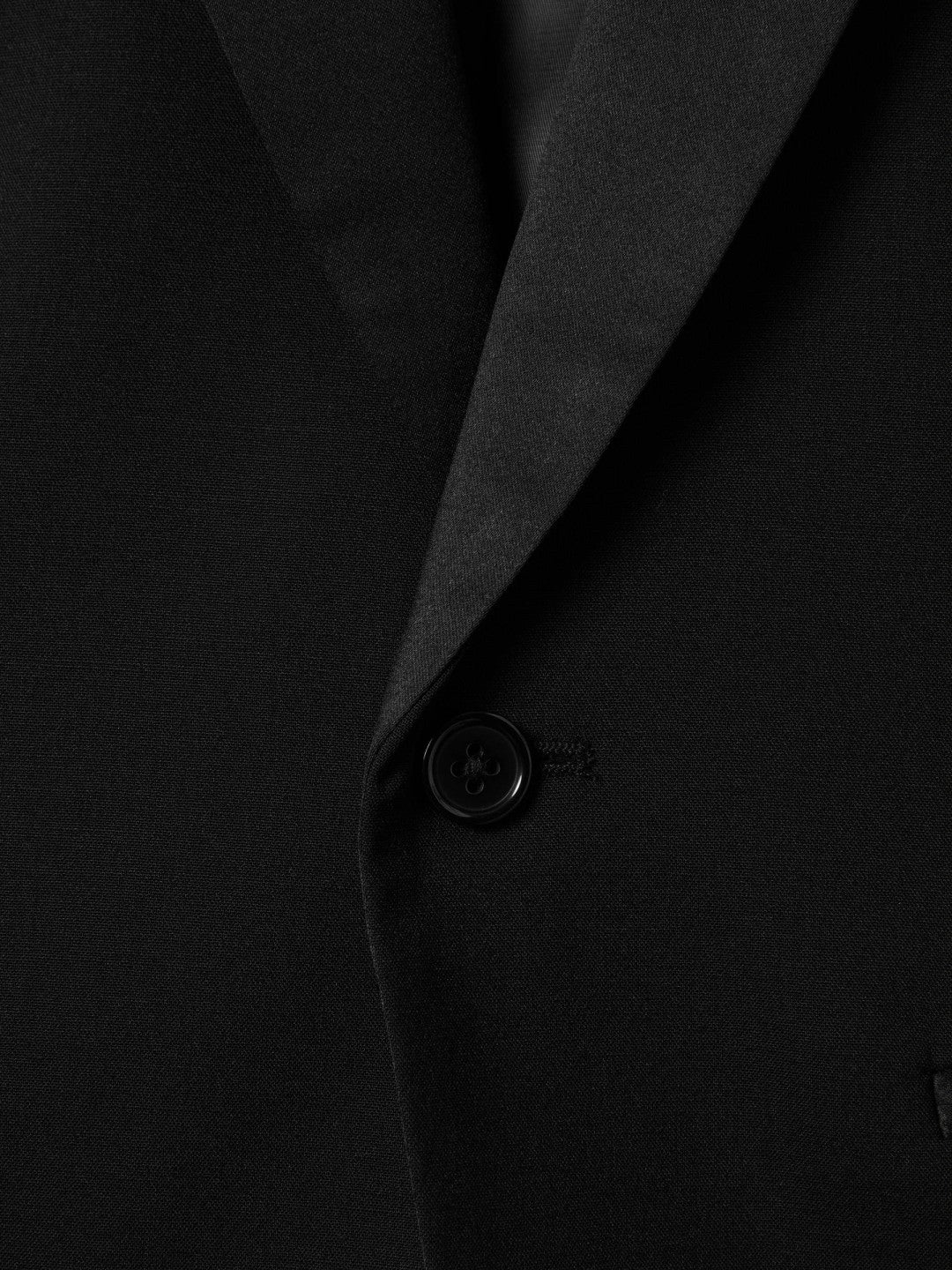 3-9 yrs Tuxedo Satin Single Breasted Blazer Black | Children & Baby