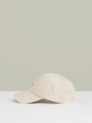Logo Lettering Baseball Cap Ecru | Men