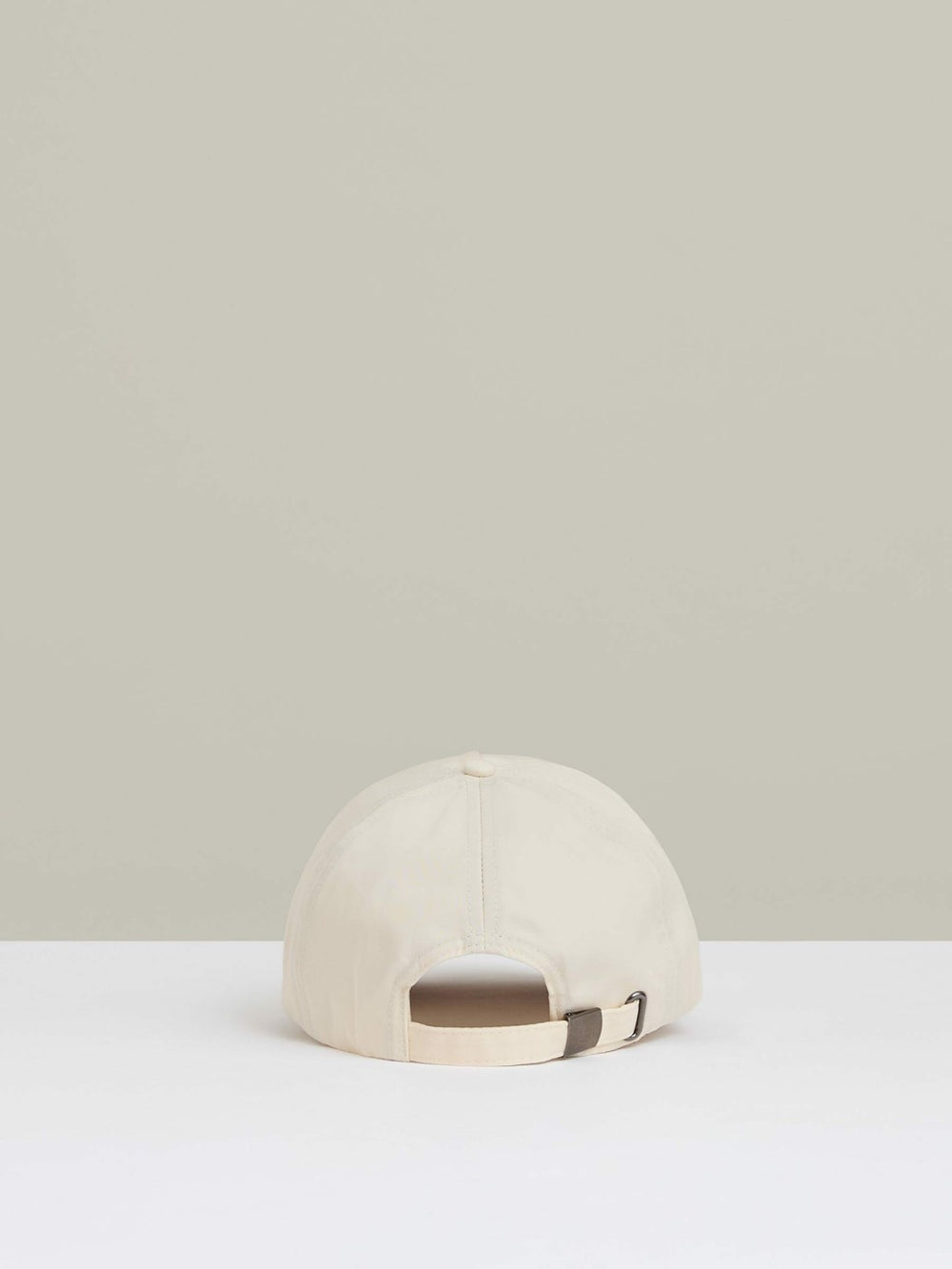 Logo Lettering Baseball Cap Ecru | Men