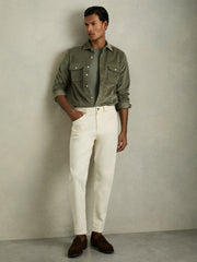 Cotton Crew Neck T-Shirt  | Men