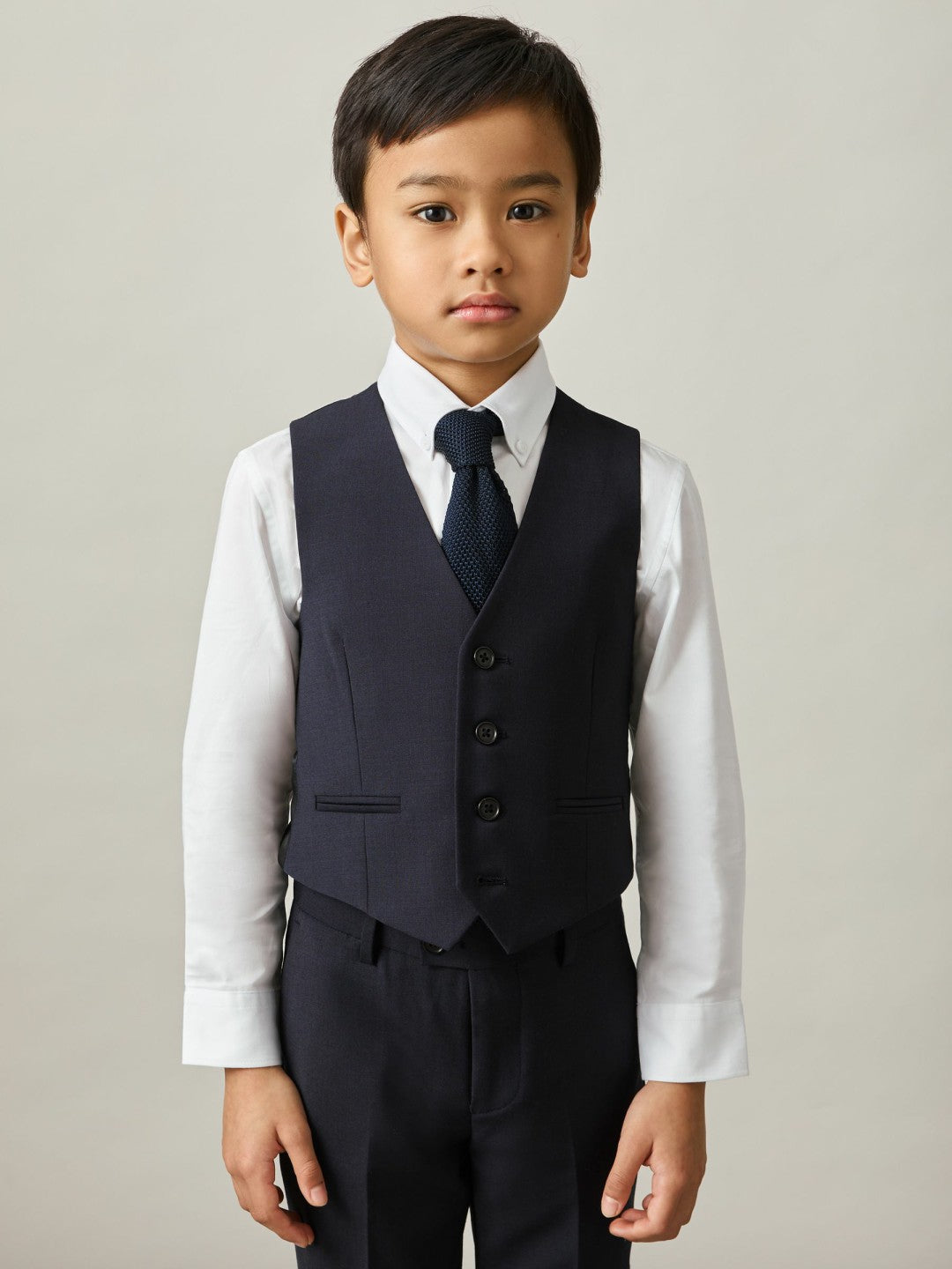 9-13 yrs Wool Blend Waistcoat Navy | Children & Baby