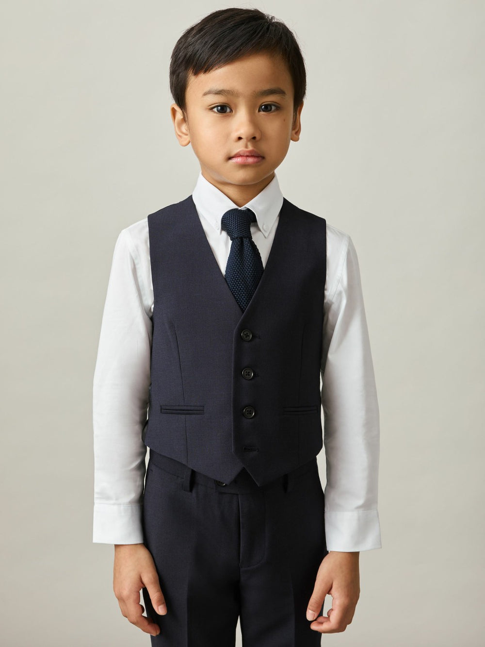 9-13 yrs Wool Blend Waistcoat Navy | Children & Baby