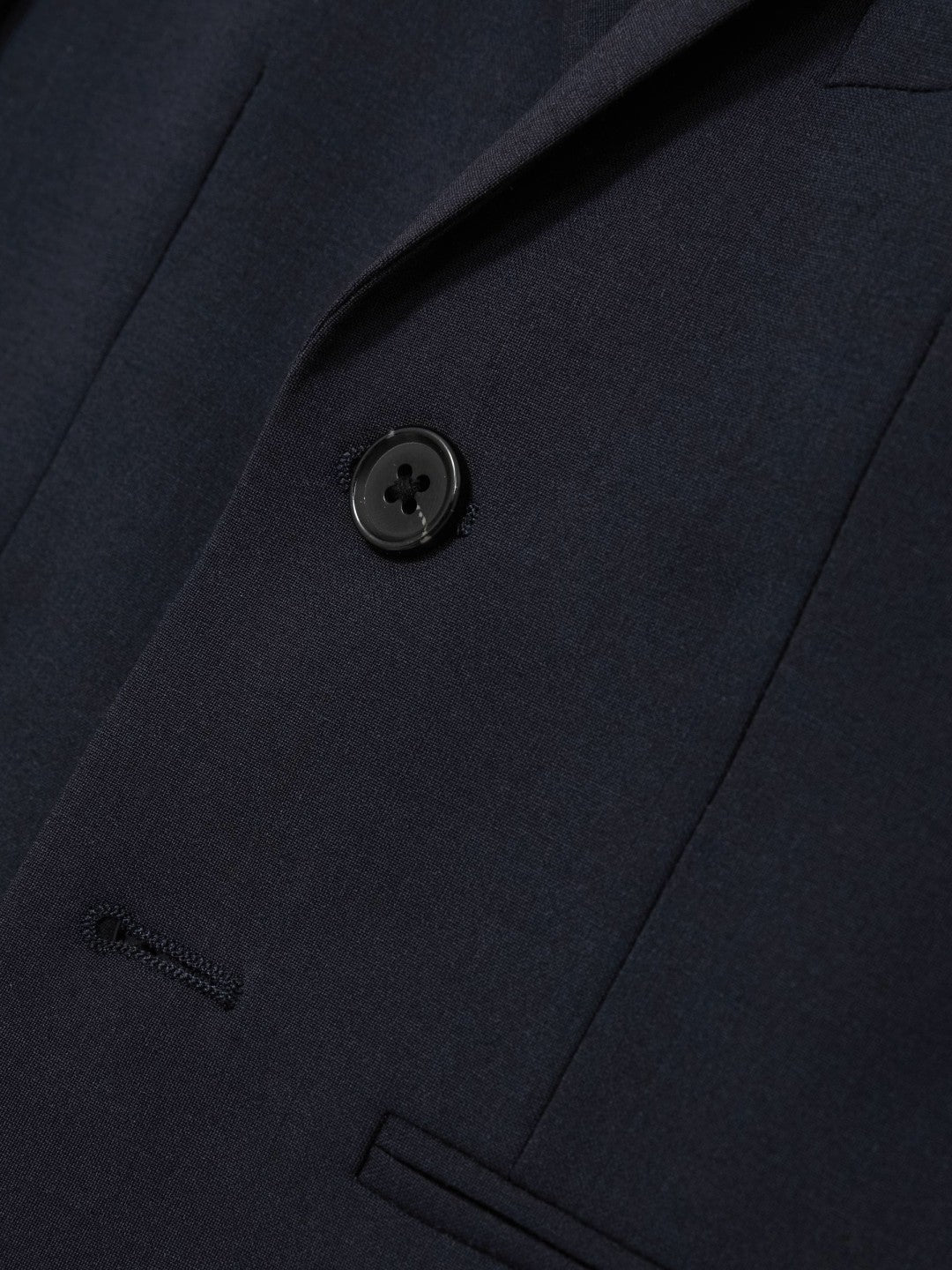 3-9 yrs Wool-Blend Single-Breasted Suit Blazer Navy | Children & Baby