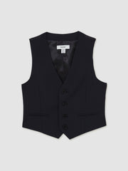 3-9 yrs Modern Fit Waistcoat Navy | Children & Baby
