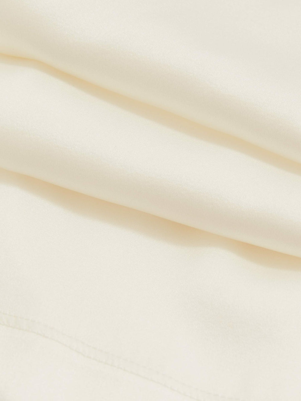 Silk-Front Cami Top White | Women
