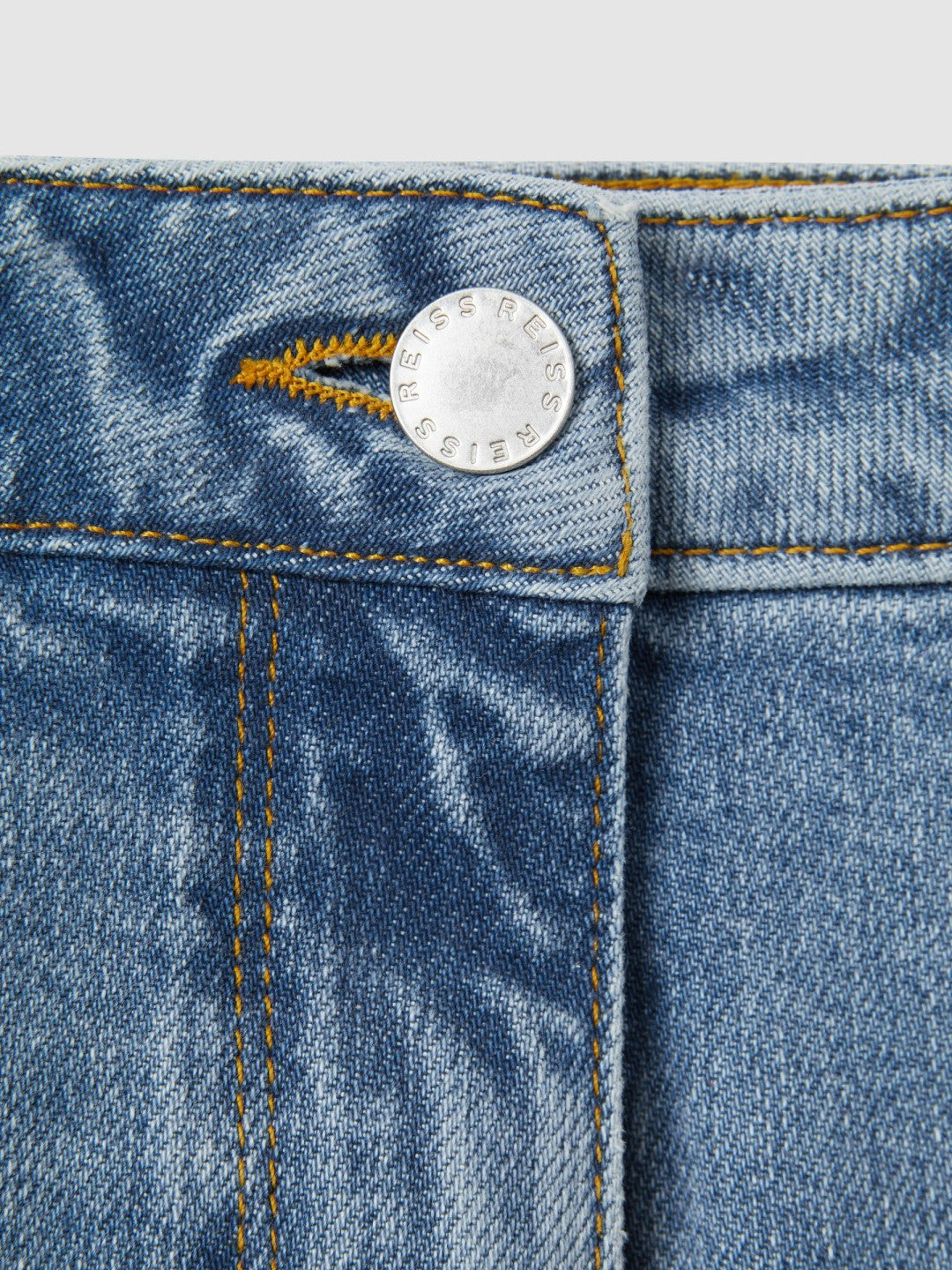 Petite Mid-Rise Straight-Leg Jeans Light Blue | Women