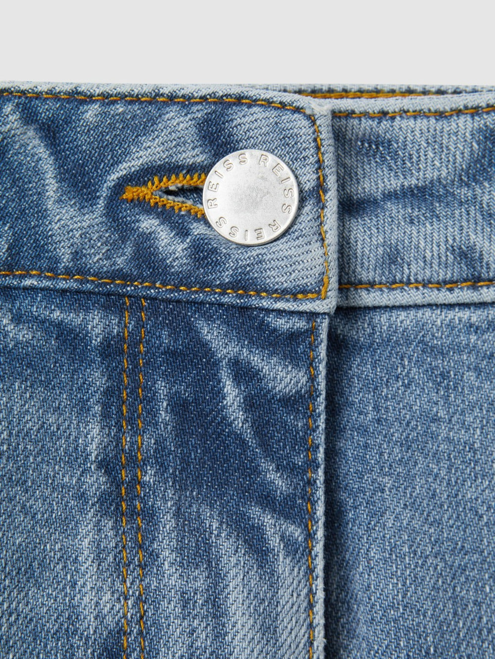 Petite Mid-Rise Straight-Leg Jeans Light Blue | Women