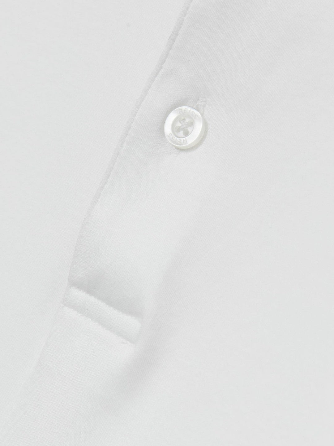 Cotton Short-Sleeve Polo Shirt White | Men