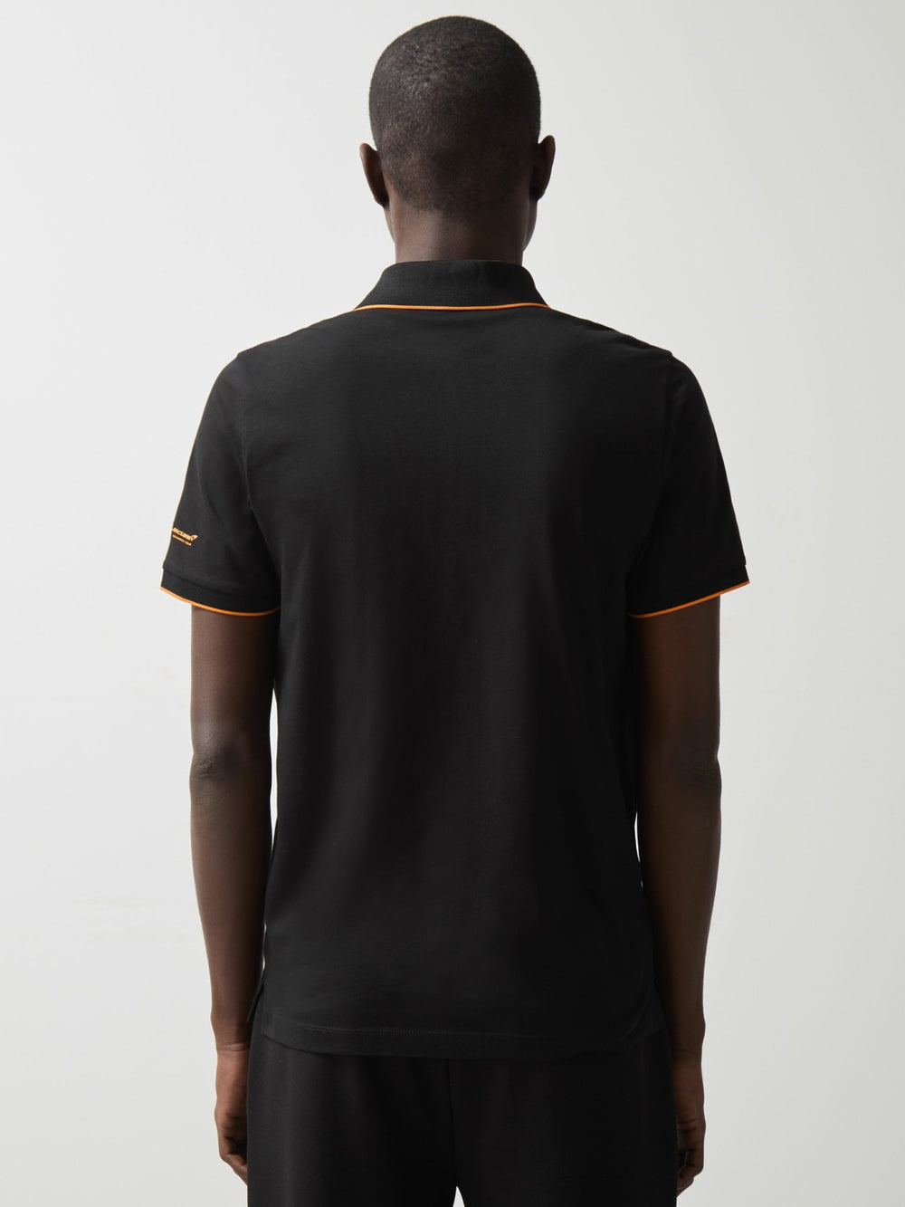 McLaren F1 Team Cotton Polo Shirt Black | Men