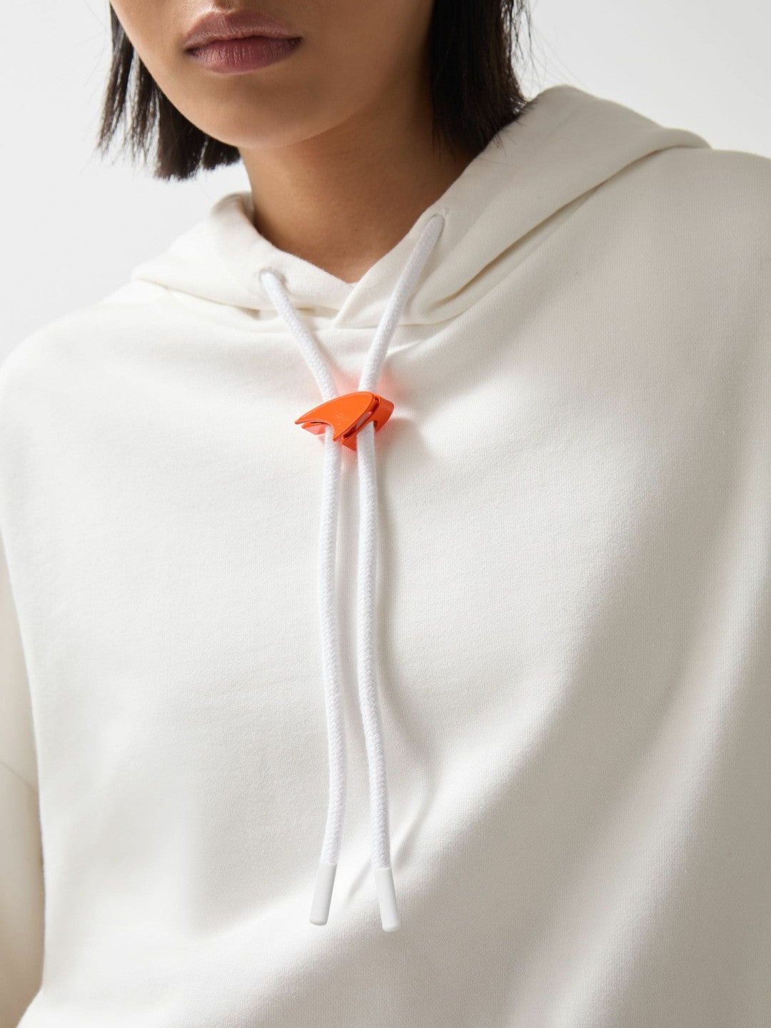 McLaren F1 Team Oversize Toggle Hoodie Unisex Fit White | Men