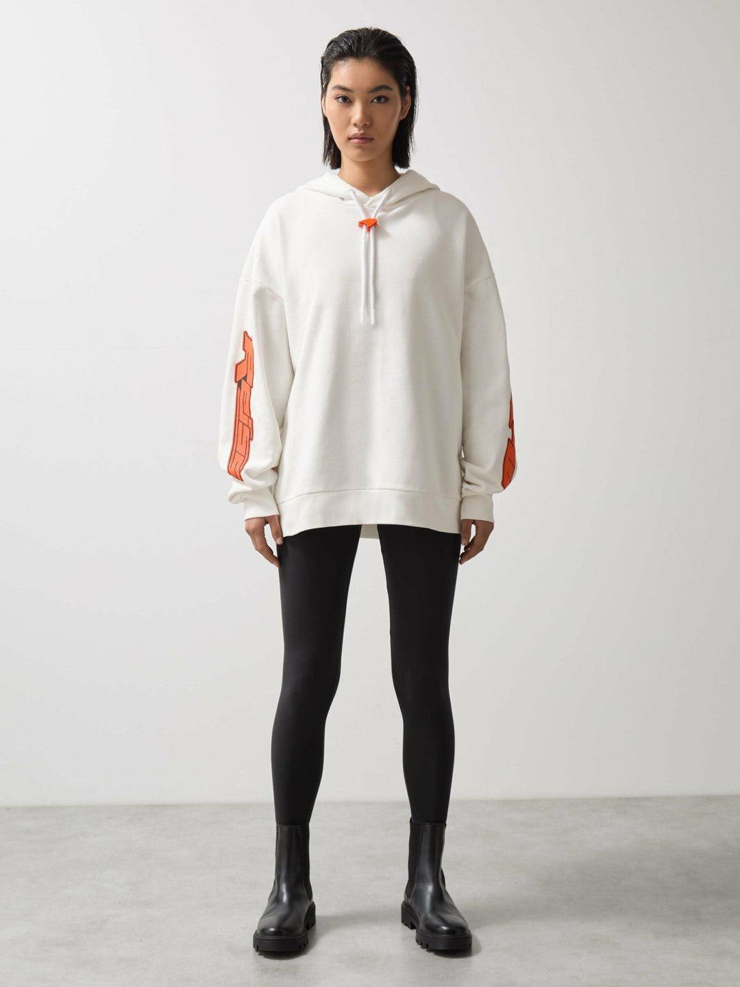 McLaren F1 Team Oversize Toggle Hoodie Unisex Fit White | Men
