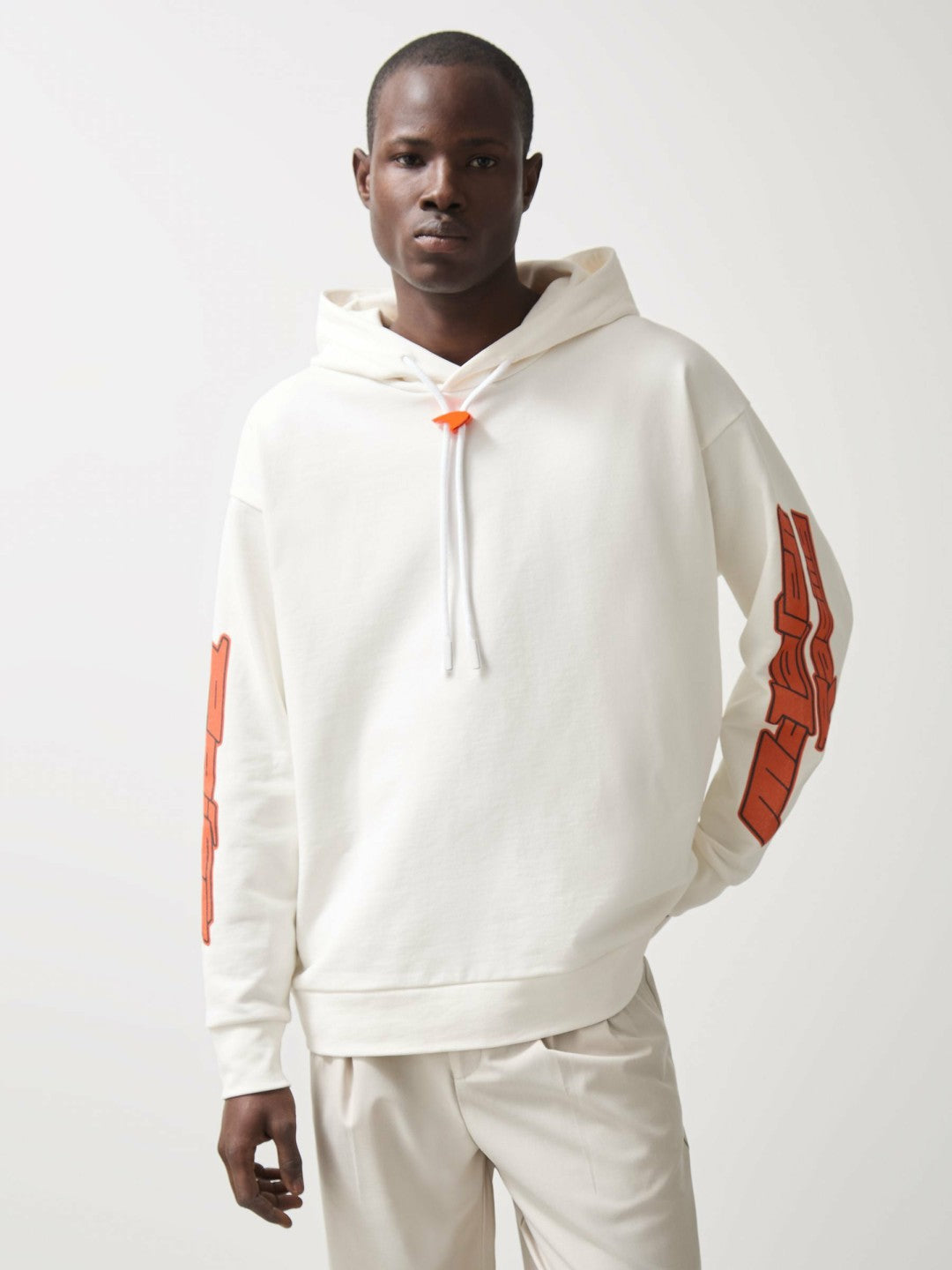 McLaren F1 Team Oversize Toggle Hoodie Unisex Fit White | Men